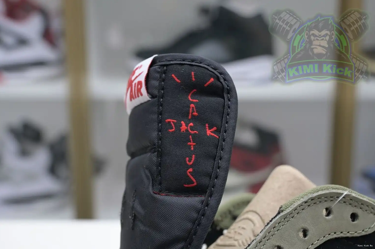 Air OG Jordan Jordan 7.0 Travis x 1 Low Kimikick Scott 0712